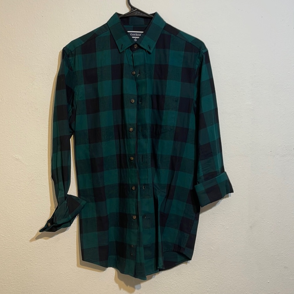 Club room flannel size small for men